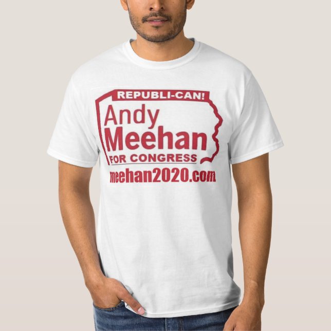 CAMISETA ¡ANDY MEEHAN PARA EL CONGRESO REPUBLI-CAN!LOGOTIPO (Anverso)