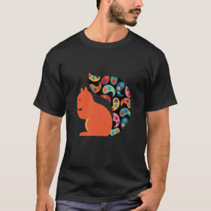 Camiseta Andy Westface Paisley Squirrel Graphic