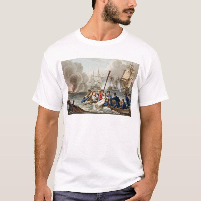 Camiseta Anécdota en la batalla de Trafalgar (Anverso)