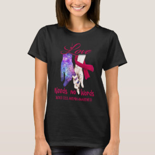 Camiseta Anemia anemia anemia falciforme Conciencia, amor n