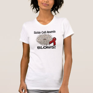 Camiseta Anemia de células falciformes diseño de conciencia