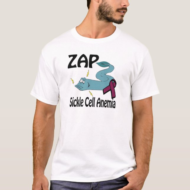 Camiseta Anemia de células falciformes ZAP (Anverso)