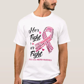 Camiseta Anemia falciforme Su lucha es nuestra lucha