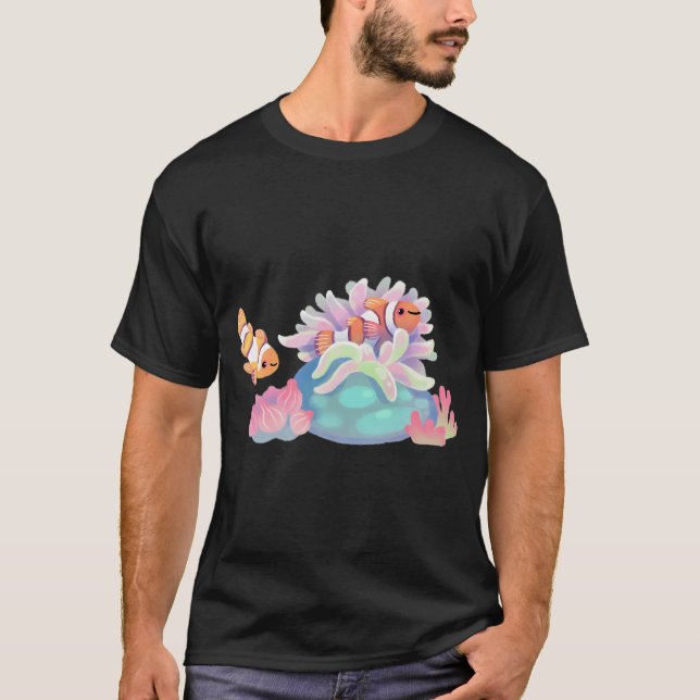 Camiseta anémona hogar (Anverso)
