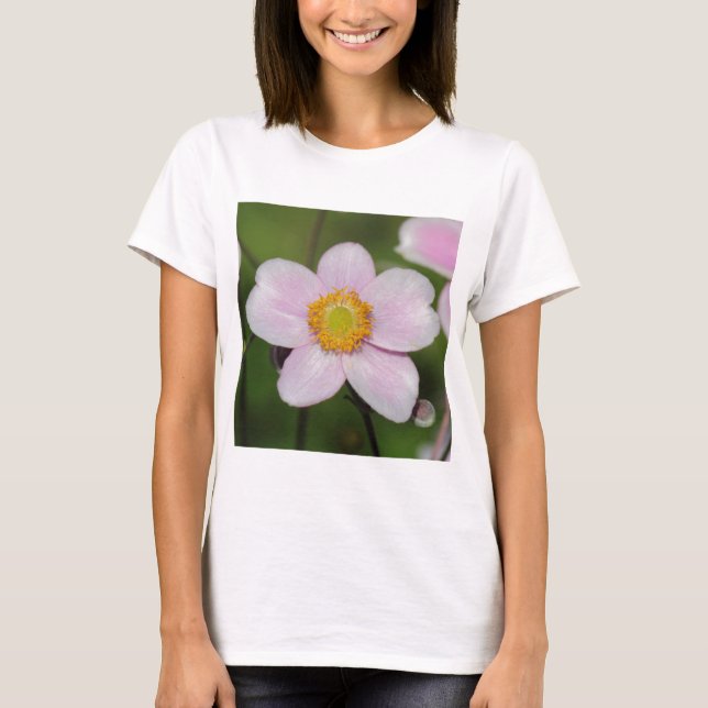 Camiseta Anemona rosa (Anverso)