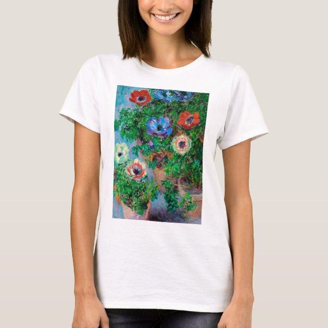 Camiseta Anemone, Monet (Anverso)