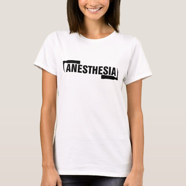 Camiseta Anestesia (Anverso)