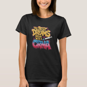 Camiseta Anestesia Médico CRNA Nurse Diseño Anestesicambios