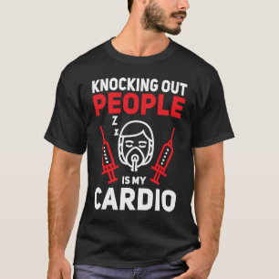 Camiseta Anestesia Tech Enojea A La Gente Cardio Anesthe