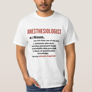 Camiseta Anestesiólogo