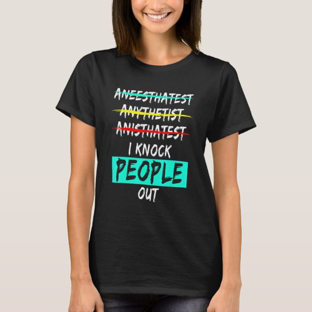 Camiseta Anestesiólogo Anestesiología Médica Md 4 (Anverso)