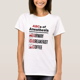 Camiseta Anestesiólogo Médica de Anestesiología Enfermera F