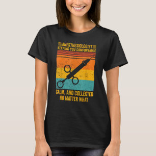 Camiseta Anestesiólogo Que Te Mantiene Cómoda Anestesia