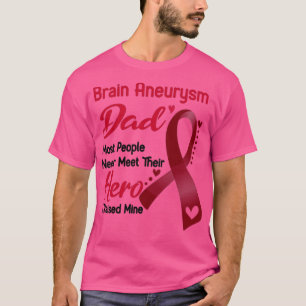 Camiseta Aneurismo cerebral Papá La Mayoría De La Gente Nun