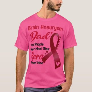 Camiseta Aneurismo cerebral Papá La Mayoría De La Gente Nun