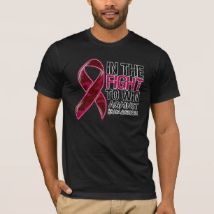 Camiseta Aneurysm del cerebro - lucha a ganar