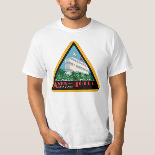 Camiseta Anfa Hotel Casablanca (Anverso)