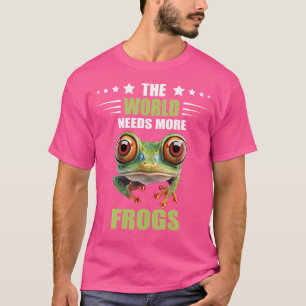 Camiseta Anfibio de selva tropical El mundo necesita más oj