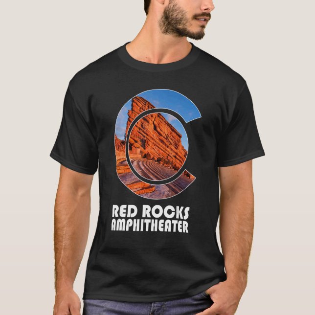 Camiseta Anfiteatro de Rocas Rojas Conciertos de Morrison C (Anverso)