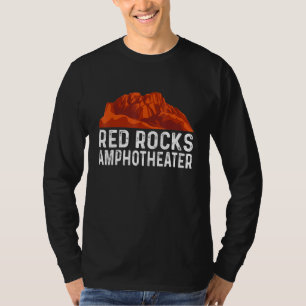 Camiseta Anfiteatro Red Rocks Morrison Colorado Conciertos