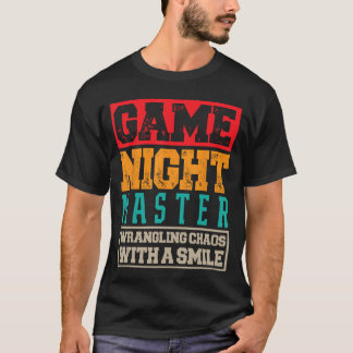 Camiseta Anfitrión de Noche de Juegos divertido