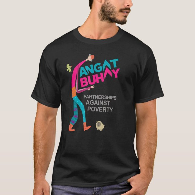 Camiseta Angat Buhay Robert Artwork Kakampinks Para Leni Ki (Anverso)