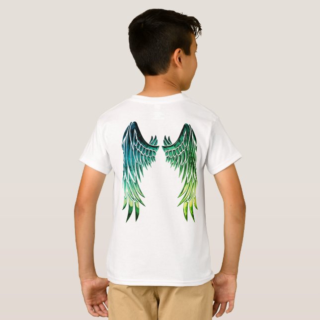 Camiseta ángel (Reverso completo)