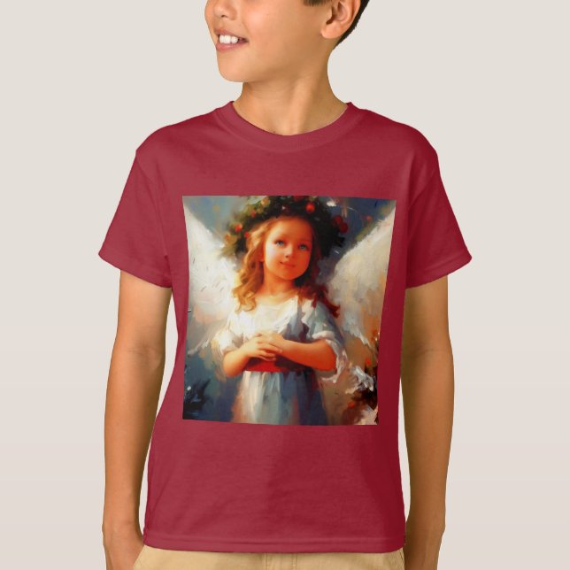 Camiseta Ángel 1 de los navidades (Anverso)