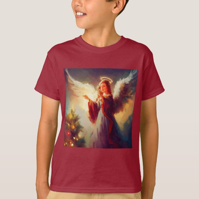 Camiseta Ángel 3 navidades (Anverso)