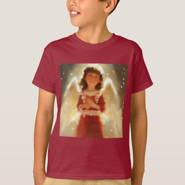 Camiseta Ángel 4 navidades (Anverso)