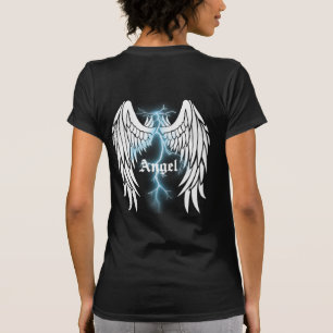 Camiseta Ángel Alas Con Tornillo De Luz