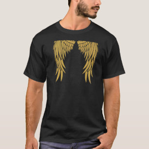 Camiseta Ángel Alas en la espalda - Fant Celestial de oro G
