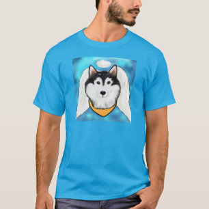 Camiseta Ángel Alaskan Malamute