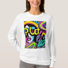 Camiseta angel alienígena sicodelico