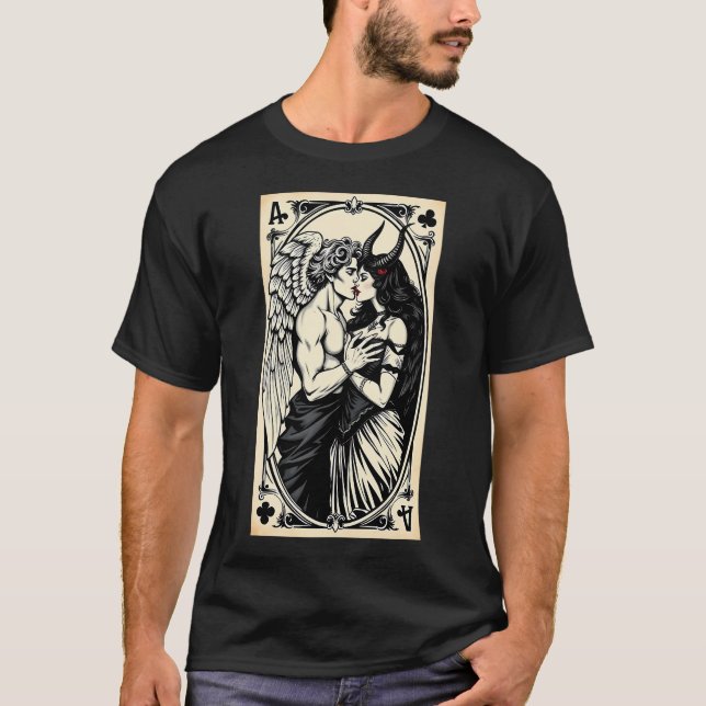 Camiseta Ángel ama demonio 3 (Anverso)