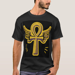 Camiseta angel-ankh