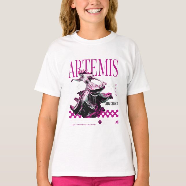 Camiseta ángel artemisa (Anverso)
