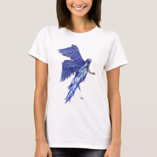 Camiseta ángel azul