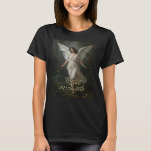 Camiseta Ángel benéfico - Paz en la Tierra - Entorno edénic