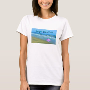 Camiseta Angel Blue Eyes Bella Flaut Long Sleeves Shirt