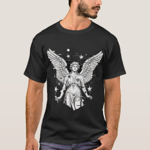 Camiseta Ángel Caído - Tee gráfico Urbano Oscuro