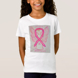 Camiseta Angel Camiseta de Conciencia Rosa del Cán