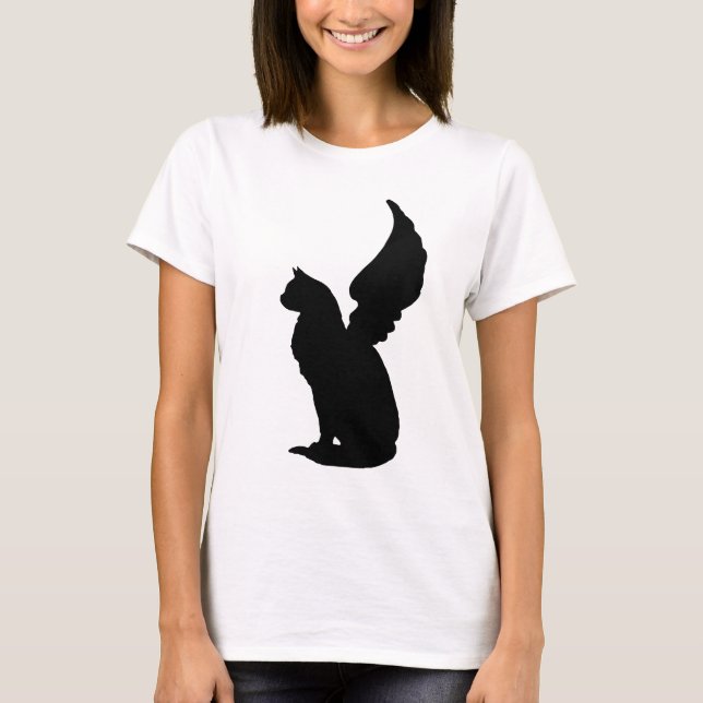 Camiseta Angel Cat T-Shirt (Anverso)