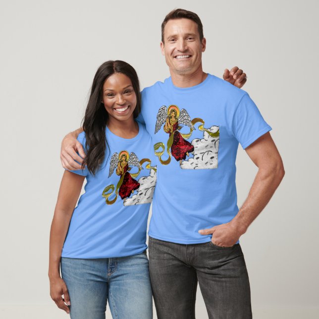 Camiseta Ángel celeste de luz (Unisexo)