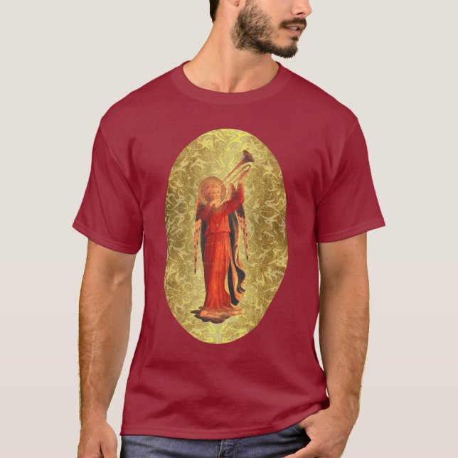 Camiseta Ángel con la trompeta (Anverso)
