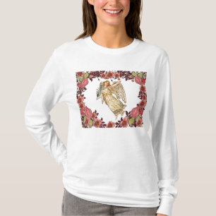 Camiseta Ángel con rosas rosas rosas rosas