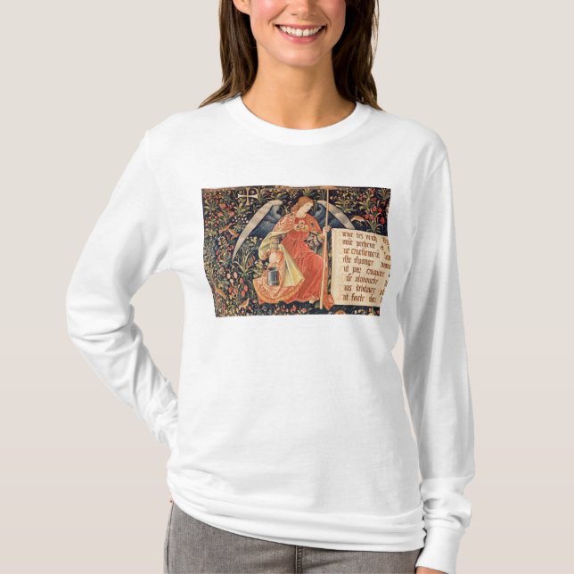 Camiseta Ángel con una esponja atada a una barra (Anverso)