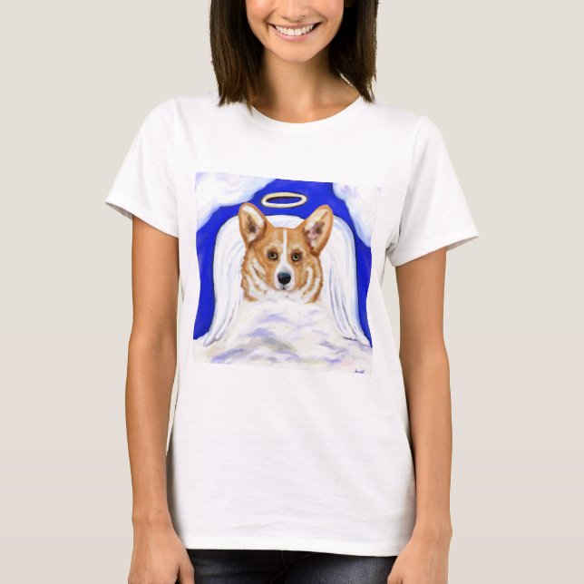 Camiseta Ángel Corgi (Anverso)