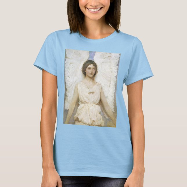 Camiseta Ángel de Abbott Thayer, Bella Artes victoriano vin (Anverso)