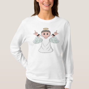 Camiseta Angel de amor a la música fuerte